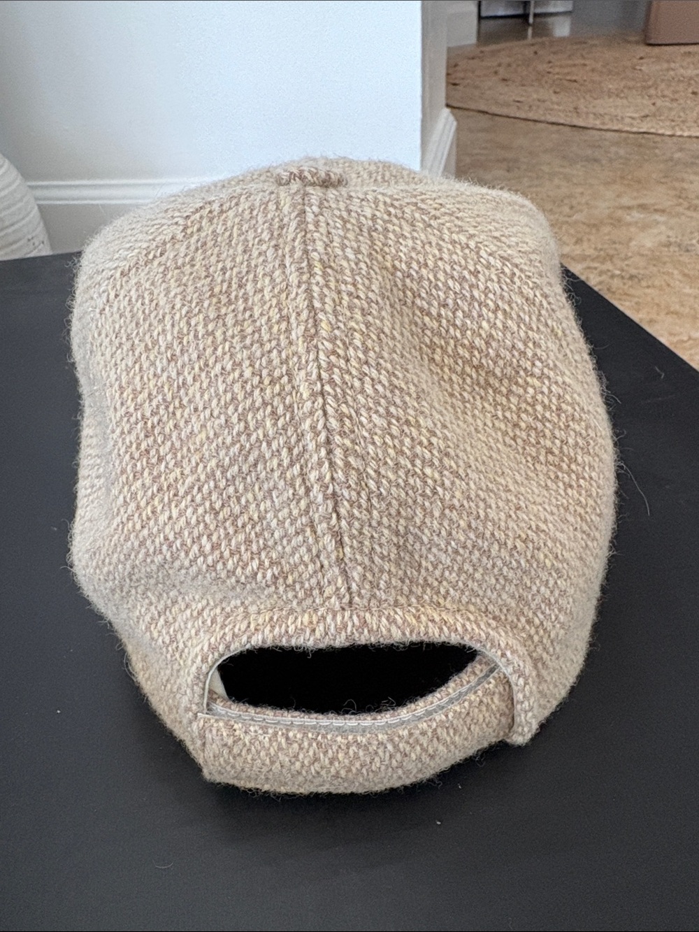Isabel Marant Beige Knit Logo Baseball Cap - Picture 2 of 4